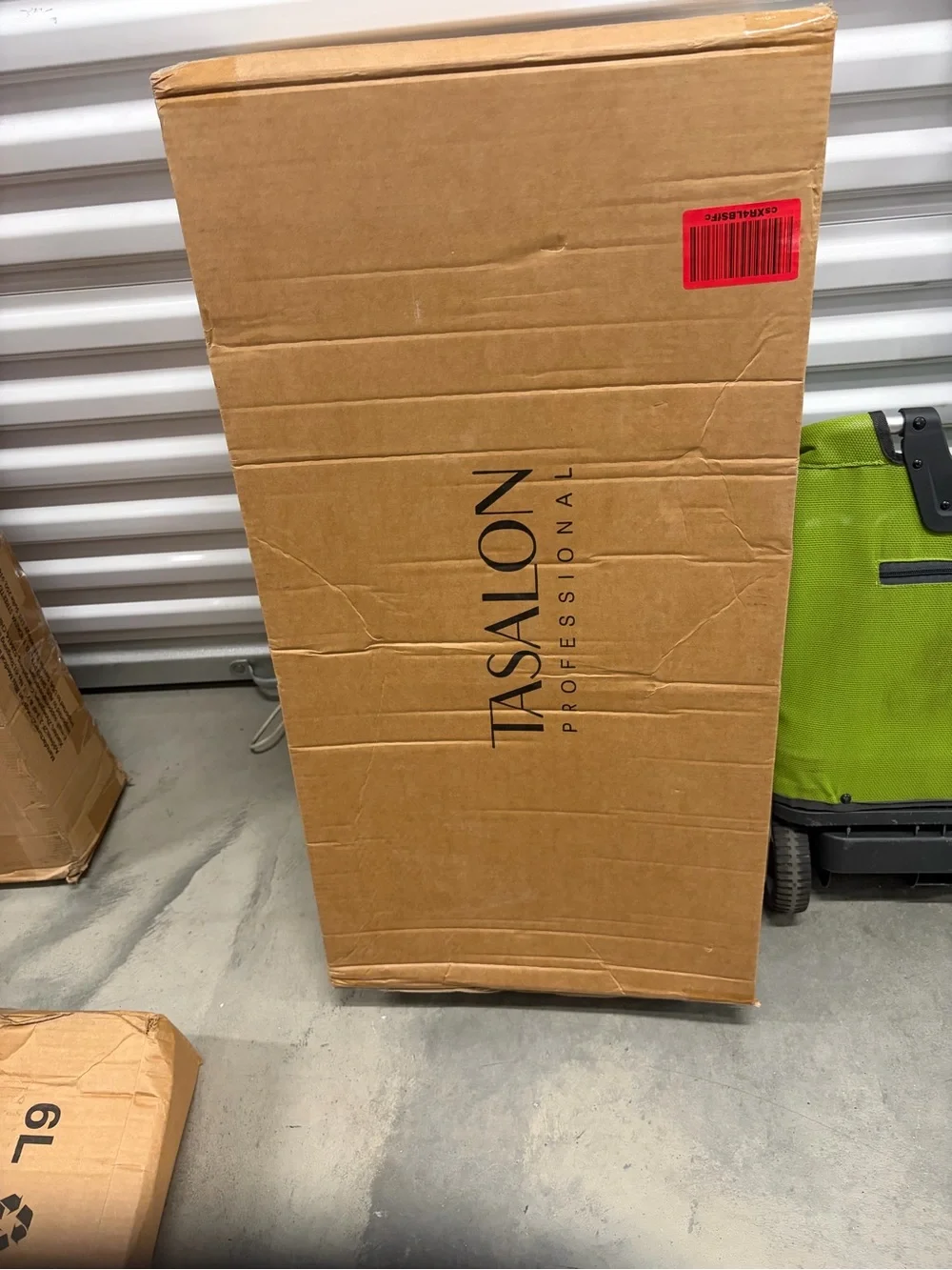 Tasalon Black Rolling Storage Salon💇‍♀️Cart with Removable Trays